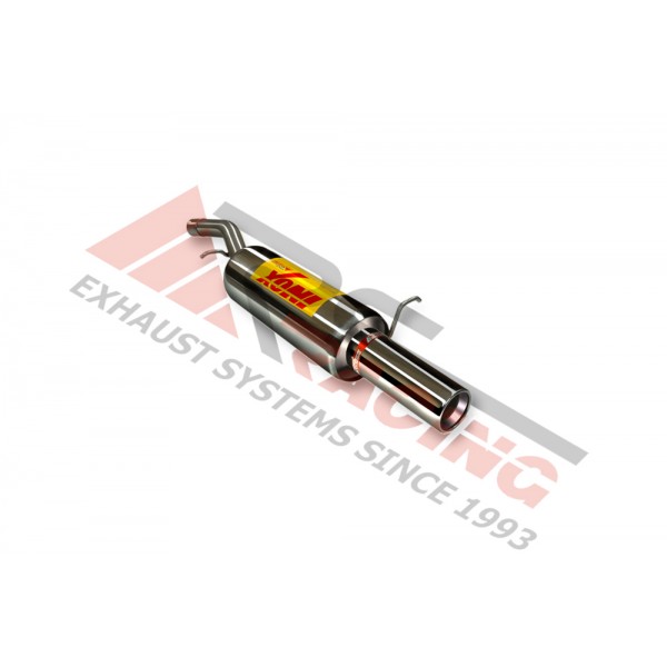 Escape Trasero Inoxidable 1Ø73 FORD FIESTA 1.6 TDCi  11/04-11/05 90CV MºHHJB
