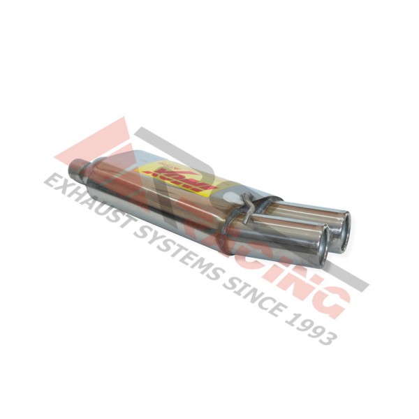 Escape Trasero Inoxidable 2Ø85 BMW 320D E-92 Coupé 07- 177CV MºD/N47D2DA