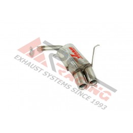 Escape Trasero Inoxidable 2Ø85 MINI ONE 1.4D  06- 90CV 