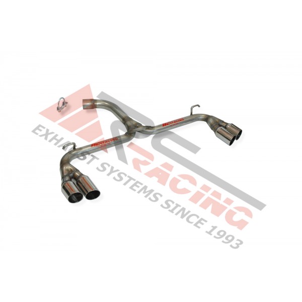 Escape trasero inoxidable grupo-A SEAT LEON 5F CUPRA 2.0 TSI 13- 265/280CV 