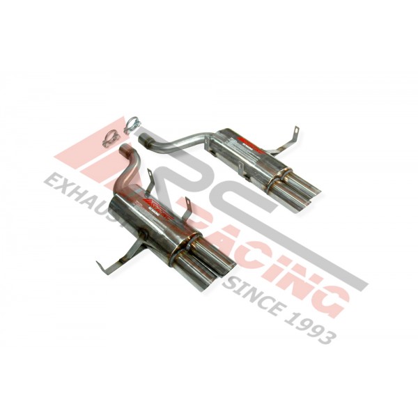 ESCAPE TRASERO INOX 2Ø85 POR CADA LADO BMW M5 E-39 5.0 V8 98-04  