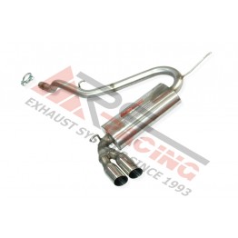 Escape trasero inoxidable 2Ø85 SEAT LEON SC 5F 1.4 TSI 14- 125/150CV 