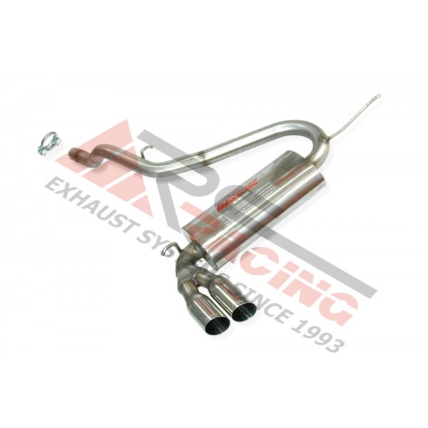 Escape trasero inoxidable 2Ø85 SEAT LEON SC 5F 1.4 TSI 14- 125/150CV 