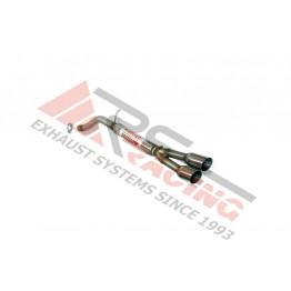 Escape trasero inoxidable grupo-n 2Ø85 SEAT LEON SC 5F 1.4 TSI 14- 125/150CV 