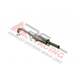 ESCAPE TRASERO INOXIDABLE 1Ø50 SEAT 124 1.2 69  