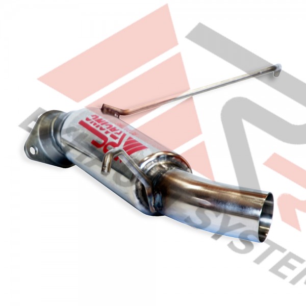 Escape trasero inoxidable grupo-n 1Ø60 * BMW 120i E-87 2.0 08/04-02/07 150CV MºN46