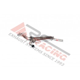 Escape trasero inoxidable RENAULT CLIO IV RS 200 EDC 1.6T 13- 200CV 