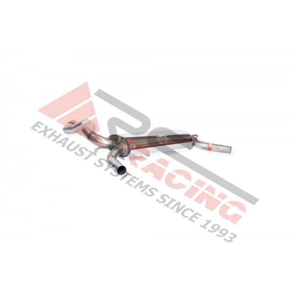 Escape trasero inoxidable RENAULT CLIO IV RS 200 EDC 1.6T 13- 200CV 
