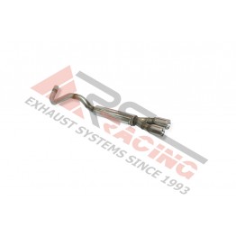 Escape trasero inoxidable grupo-n 2Ø73 SKODA FABIA 1.6 TDI 03/10-11/14 90CV MºCAYB