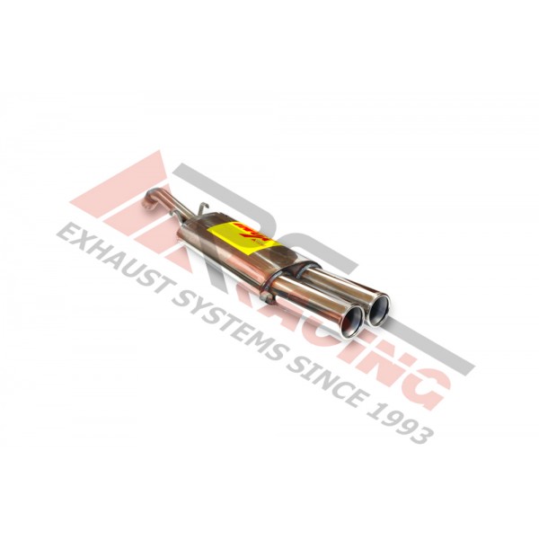 Escape Trasero Inoxidable 2Ø85 VOLKSWAGEN GOLF II 1.6I 8V 84-92 75CV MºEZ
