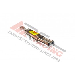 Escape Trasero Inoxidable 2Ø85 VOLKSWAGEN GOLF II 2.0I 8V GTI 85-  