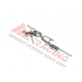 Escape Trasero Inoxidable 1Ø85 SUZUKI SAMURAI  84-92  