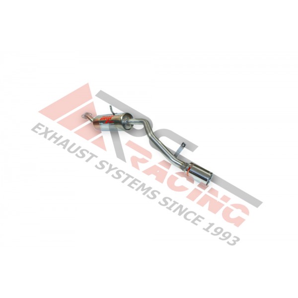 Escape Trasero Inoxidable 1Ø85 SUZUKI SAMURAI  84-92  
