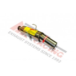 Escape Trasero Inoxidable 1Ø101 Valona Ø 60,3 mm PEUGEOT 106 1.6I 8V XSI 2000-  