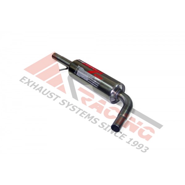 Tramo intermedio inoxidable con silenciador AUDI A3 1.8I 20V 09/96-08/00 125CV MºAGN