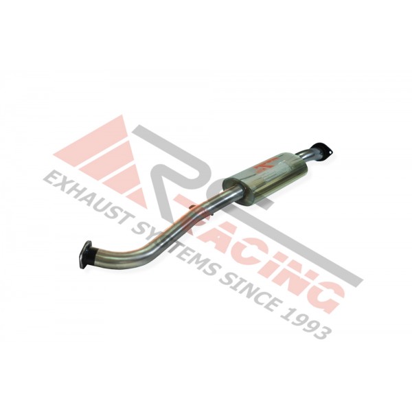 Tramo intermedio inoxidable con silenciador segundo tramo NISSAN 350Z  04-06 280CV 