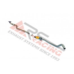 Tramo intermedio inoxidable con silenciador OPEL CORSA C 1.2I 16V 2000- 75CV 