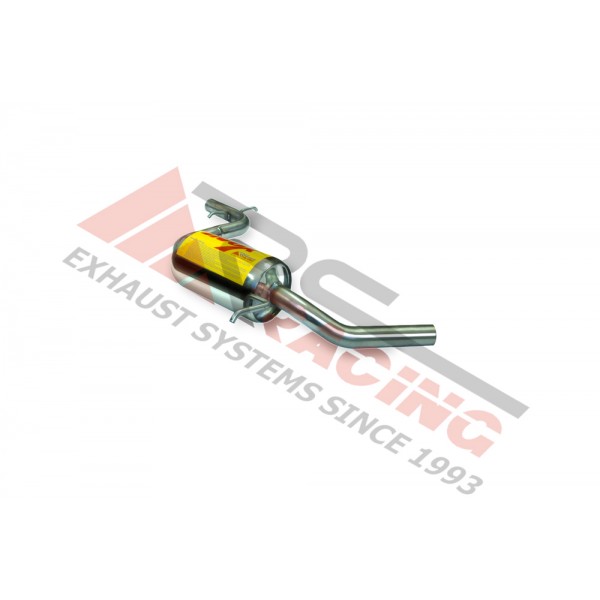 Tramo intermedio inoxidable con silenciador AUDI A3 1.6I 16V FSI 03- 115CV 