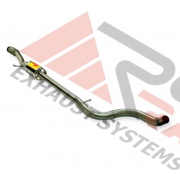 Tramo intermedio inoxidable con silenciador PEUGEOT 208 1.6i 16V GTI 14- 208CV 