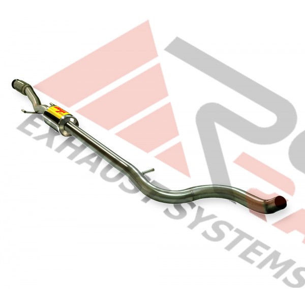 Tramo intermedio inoxidable con silenciador PEUGEOT 208 1.6i 16V GTI 14- 208CV 