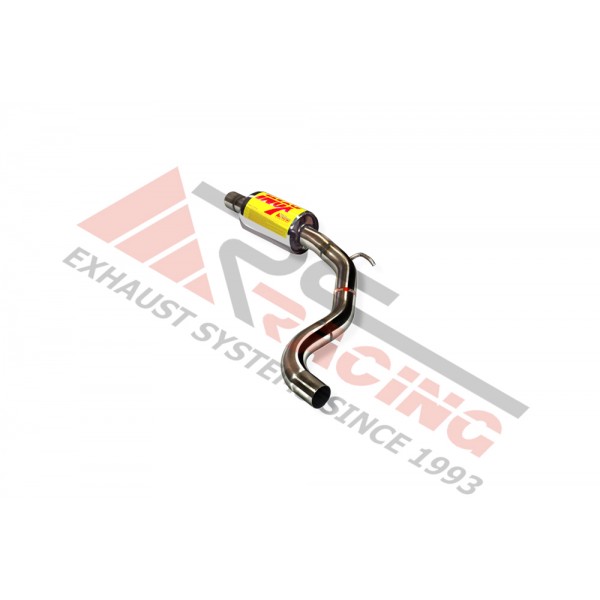 Tramo intermedio inoxidable con silenciador * OPEL CORSA D OPC 1.6i TURBO 16V 07-09 192CV MºZ16LER
