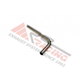 Tramo intermedio inoxidable sin silenciador VOLKSWAGEN POLO 1.6i 16V GTI 10/99-01 125CV MºARC