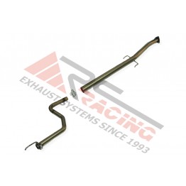Tramo intermedio inoxidable sin silenciador HONDA CIVIC 1.6I 16V VTI 96-01 160CV MºB16A2