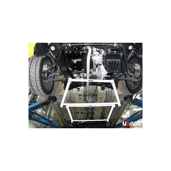 Suzuki Swift 05-09 UltraRacing 4-Point Front Lower Brace