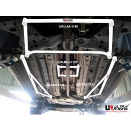 Volvo S40 07+ UltraRacing 4-Point Front Lower Brace 627