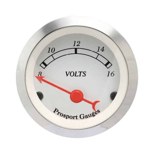VOLTÍMETRO  52MM 8-16 VOLTIOS