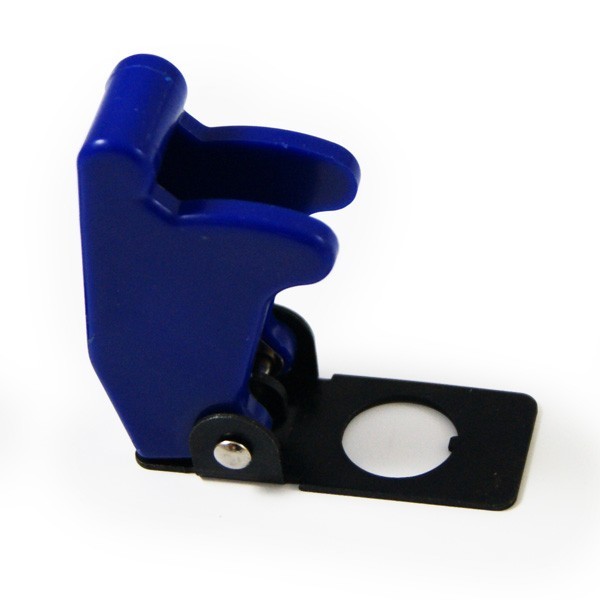 TAPA PROTECTOR DE INTERRUPTOR TIPO AVIADOR AZUL