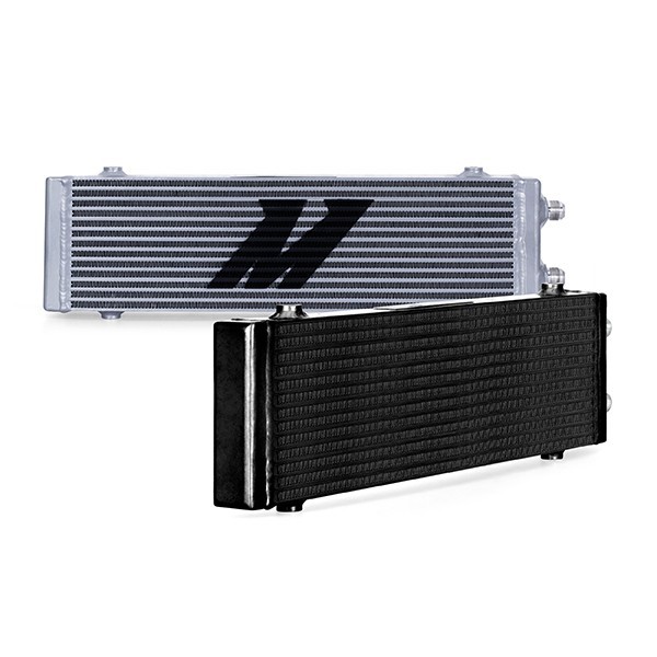 Universal Dual Pass Bar & Plate Oil Cooler, Large