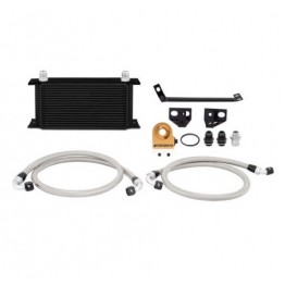 Ford Mustang EcoBoost Thermostatic Oil Cooler Kit, 2015+ Black