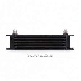 Universal 10 Row Oil Cooler Kit, Black
