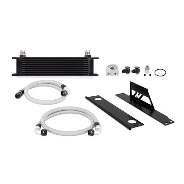 2001-2005 Subaru WRX and STI Oil Cooler Kit, Black