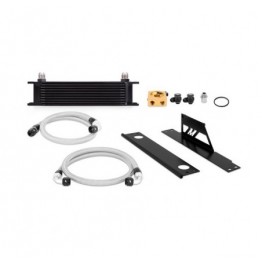 Subaru WRX and STI Thermostatic Oil Cooler Kit, Black, 2001-2005
