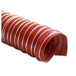 Heat Resistant Silicone Ducting, 2" x 12'