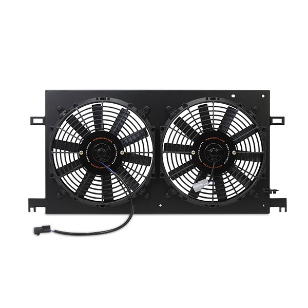 Subaru BRZ / Scion FR-S / Toyota GT86 Plug-N-Play Black Aluminum Fan Shroud Kit, 2013+ PRE-SALE