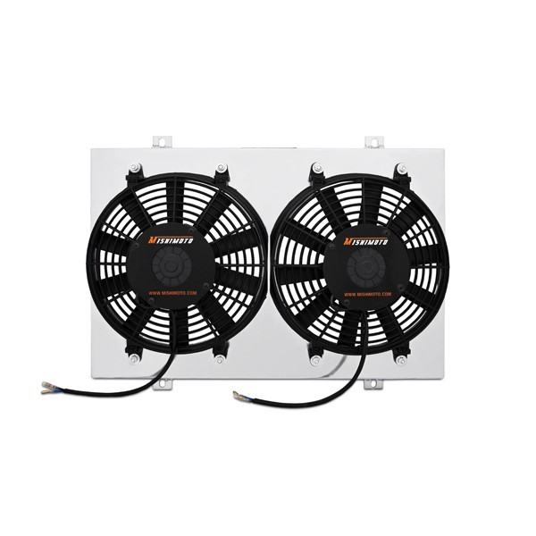 LS-Swapped Mazda RX-7 Performance Aluminum Fan Shroud Kit, 1993-1995