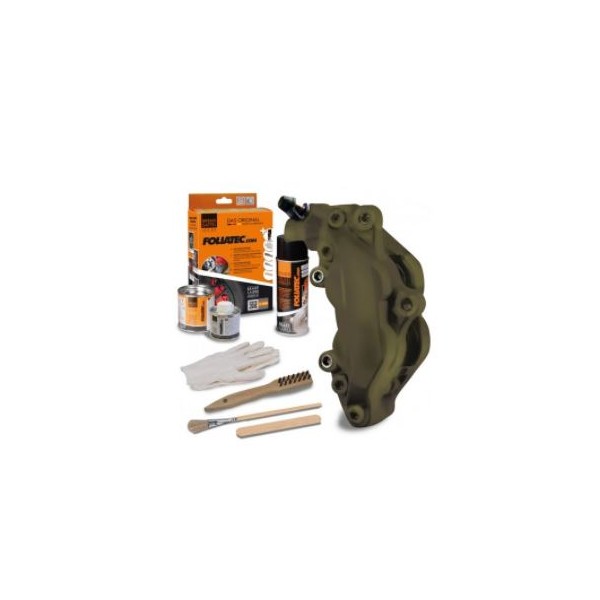 KIT PINTURA PINZAS FOLIATEC VERDE MATE