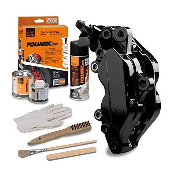 KIT PINTURA PINZAS FOLIATEC NEGRO BRILLO