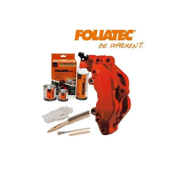 KIT PINTURA PINZAS FOLIATEC ROJO MATE