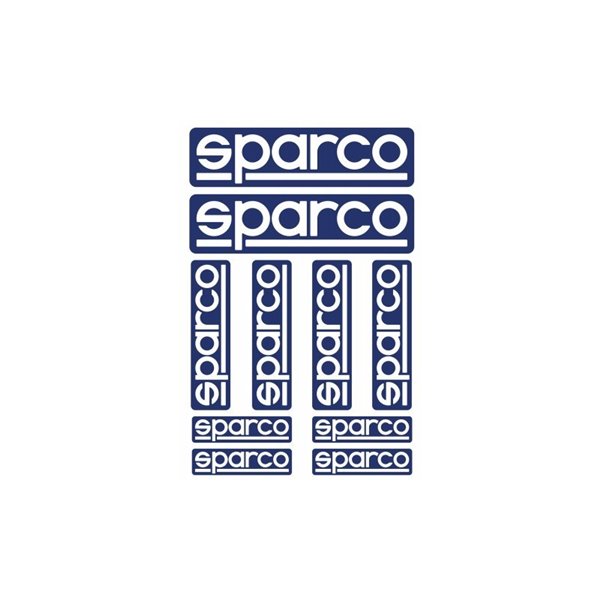 KIT 10 PEGATINAS SPARCO