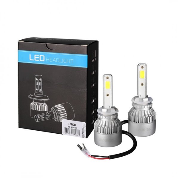 KIT BOMBILLAS 880 LED MTECH CON TECNOLOGIA OSRAM 