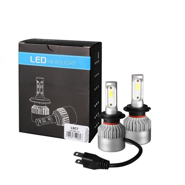 KIT BOMBILLAS H7 LED MTECH CON TECNOLOGIA OSRAM