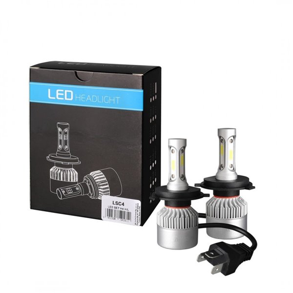 KIT BOMBILLAS H4 LED MTECH CON TECNOLOGIA OSRAM 