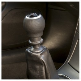 POMO OEM CORTO PIEL NEGRA GATILLO 27MM CS6