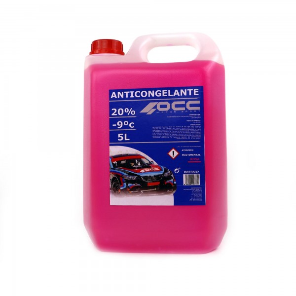 ANTICONGELANTE 5L 20% ROSA