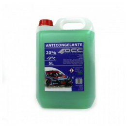 ANTICONGELANTE 5L 20% VERDE