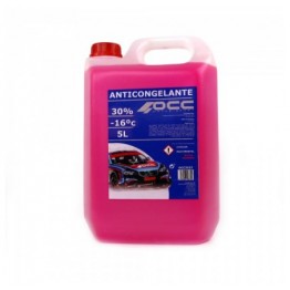 ANTICONGELANTE 5L 30% ROSA